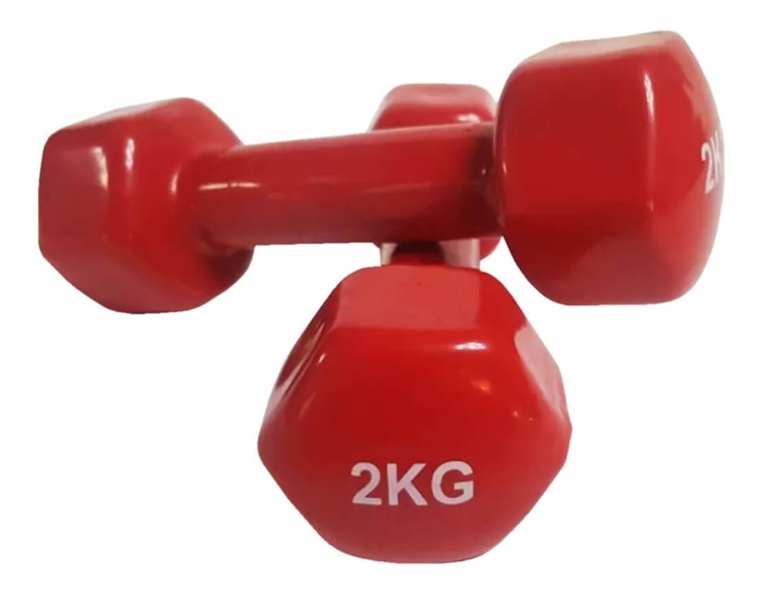 Mancuernas 2 kg decimas sales