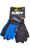 Cargar imagen en el visor de la galería, GUANTE GIMNASIO XFIT BLUE
